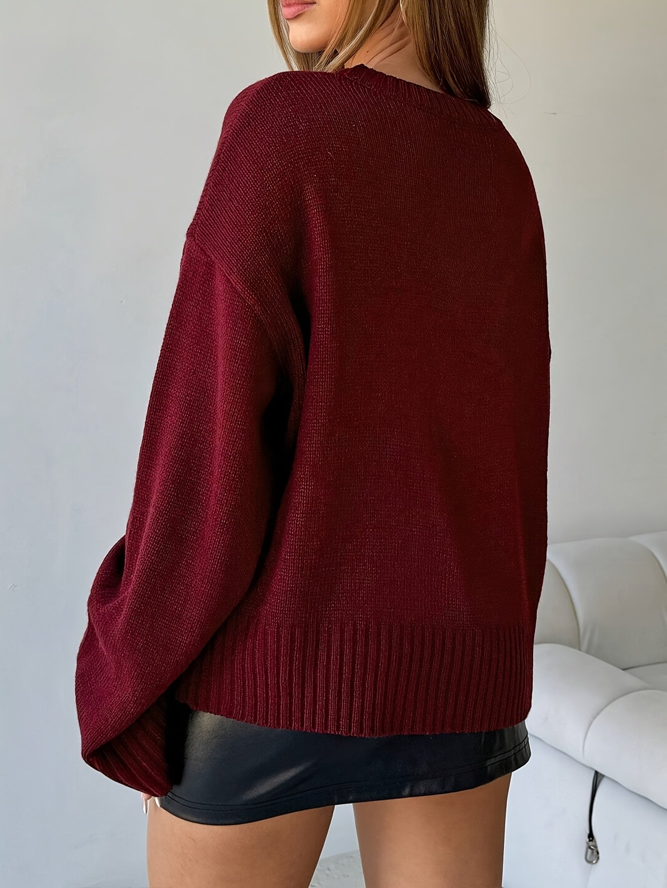 Olivia Cozy Long Sleeve Pullover Sweater