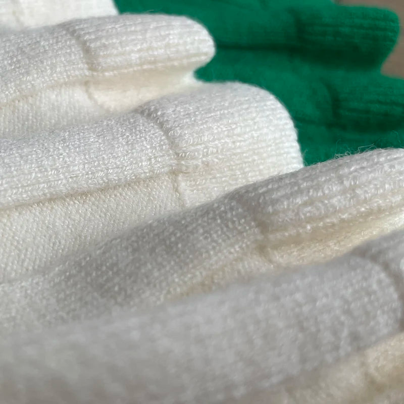 Gebreide rechte rok – elegant patroon - Winter 2025