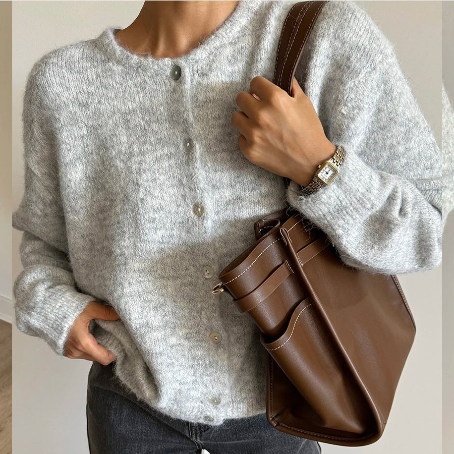 Kasjmier gebreid vest – Elegant – Winter