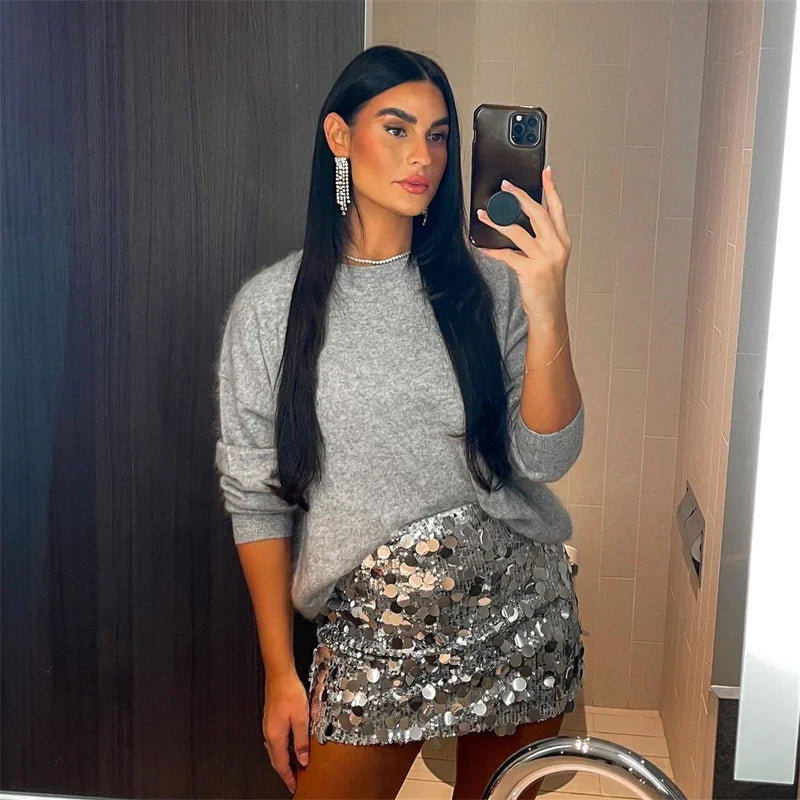 Lumière Glitter Skirt